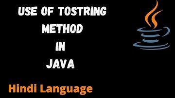 use of tostring method  in java in Hindi language #stopcoding @StopCoding