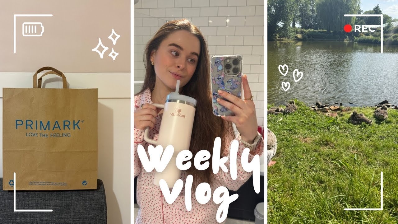 Weekly Vlog | Primark trip & haul!🌺