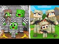 Mikey Family CRIMINALS vs JJ Family SNIPERS Battle in Minecraft (Maizen)