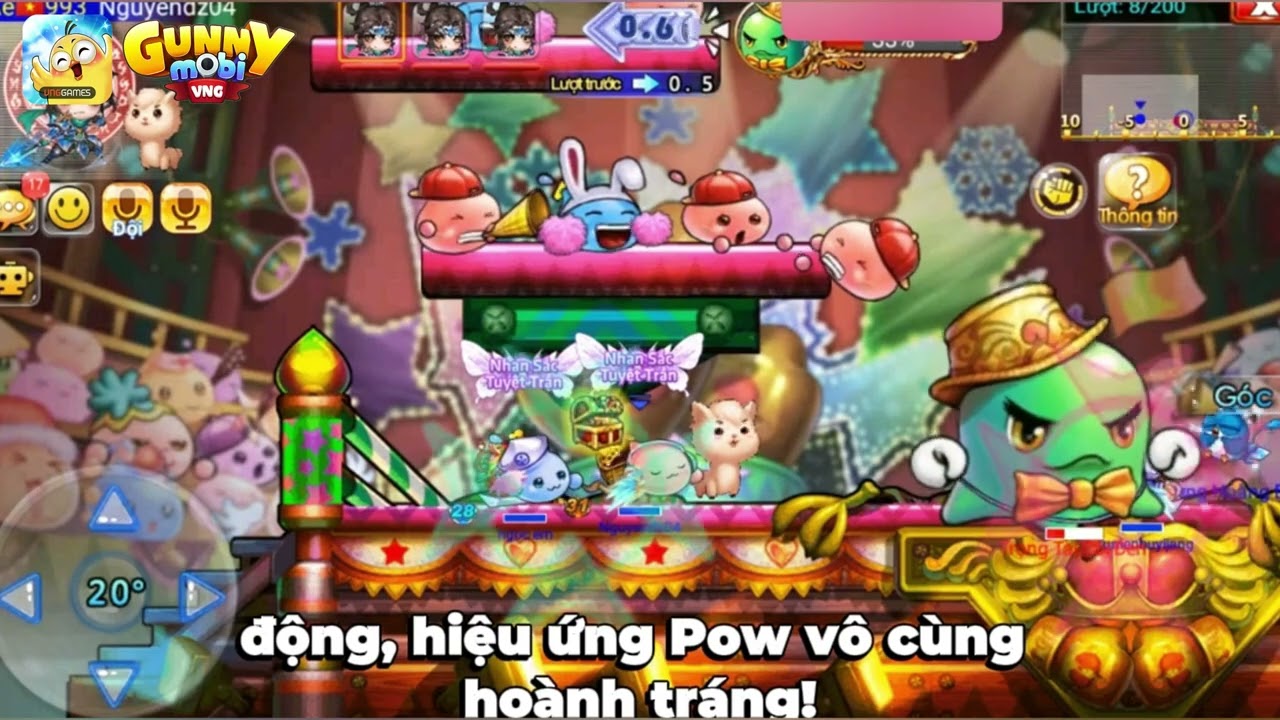 GUNNY MOBI | Mê mẩn với game này luôn!