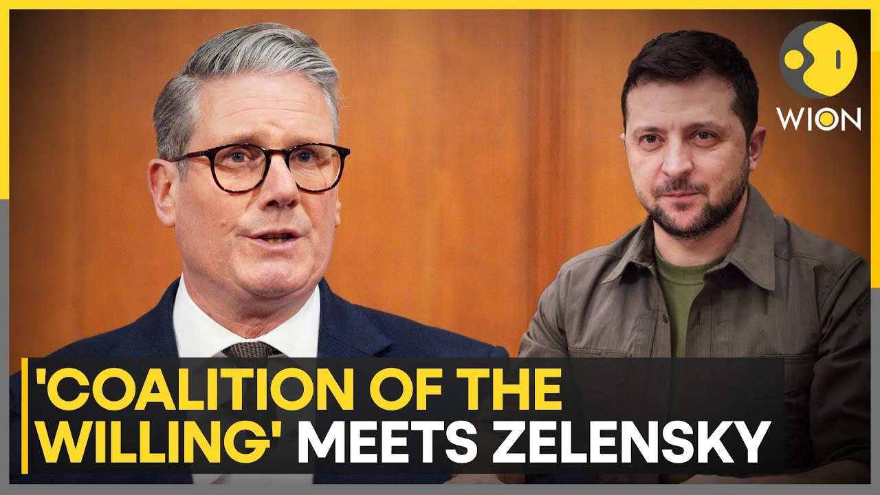 Встреча Зеленского и Стармера: Зеленский демонстрирует дроны Starmer Octopus | Великобритания и У...