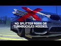 How to get MAX DOWNFORCE for your F8X BMW?  BimmerWorld's GTMore Splitter