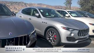 Maserati of Anaheim Hills January Offers SPS3