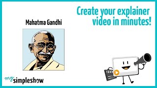Mahatma Gandhi - Mysimpleshow
