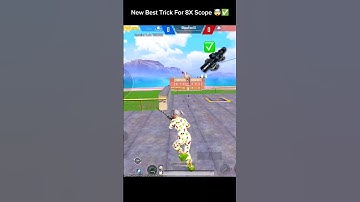 New Best Trick For 8X Scope🤯✅ #pubgmnextstarprogram#pubgmobile #pubgmobilec9s27#pubgmwow#mrijazplays