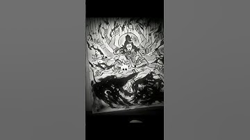 Rate My Art Ot Of 10😑 | #art #drawing #sketch #shorts  #mahadev #mahakal #ratemyart #sketchings