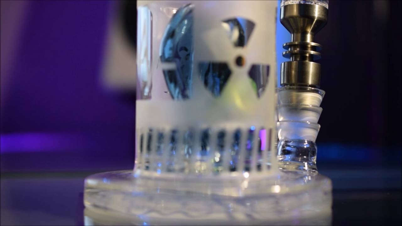 Pulse Glass Gas Mask Shrub w/ Santa Cruz Shredder OmniQ Low-Pro RT