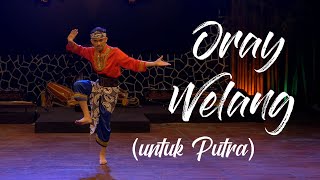 TARI DASAR JAIPONGAN (ORAY WELANG) untuk laki laki - Jaipongan  Video