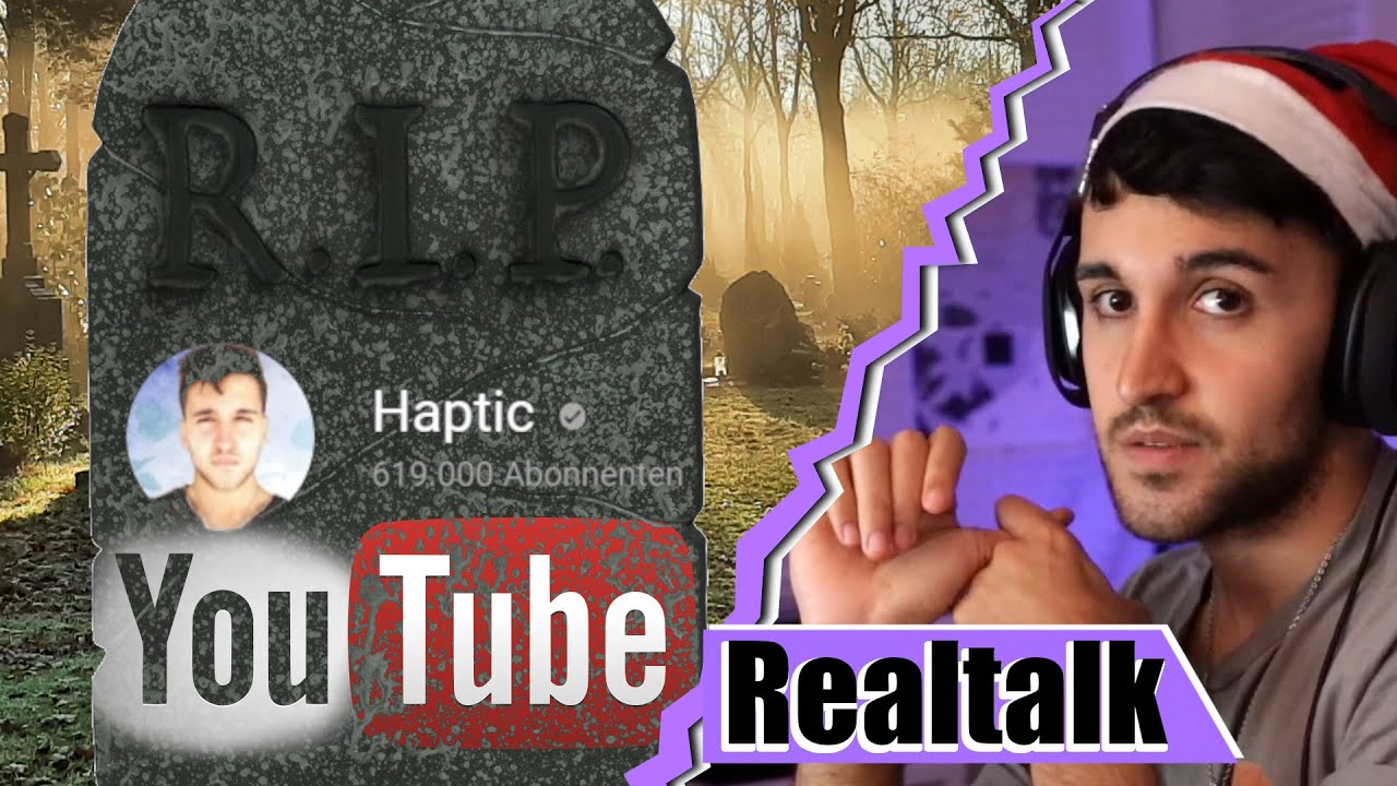 Die TRAURIGE VERÄNDERUNG der YOUTUBE COMMUNITY | HAPTIC Realtalk