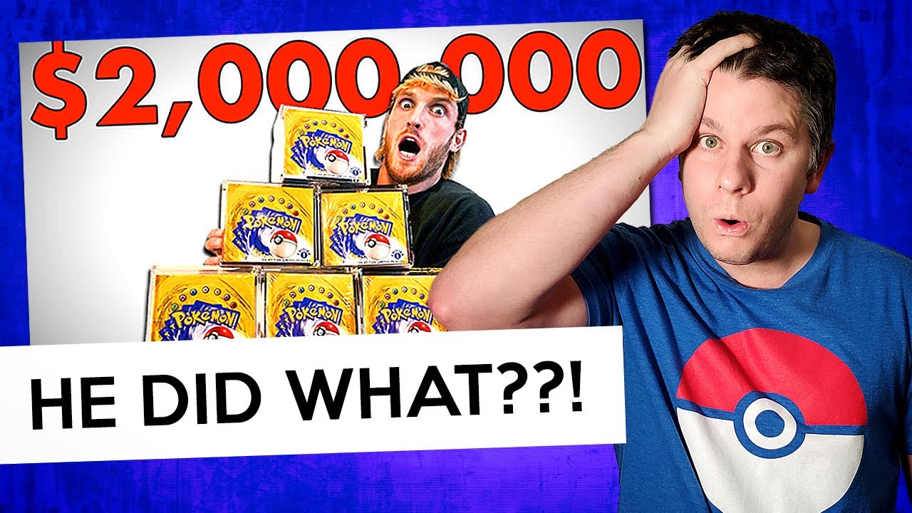 logan paul 1st edition booster box Opening The $200,000 1st Edition Pokemon Box (Official Live Stream)