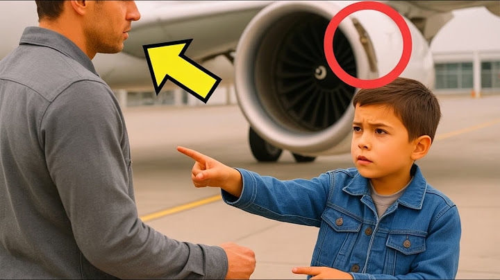ENFANT REMARQUE UN PROBLÈME DANS LE MOTEUR… MAIS PERSONNE NE LE CROIT
