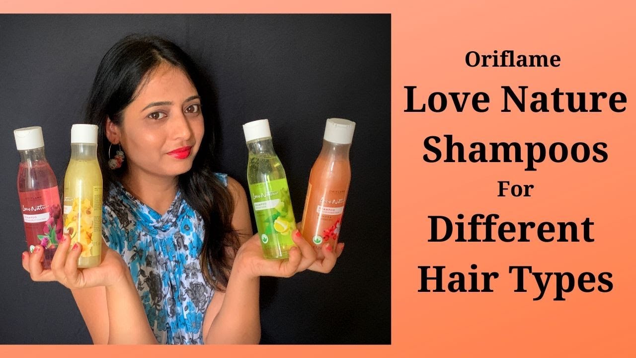 Oriflame Love Nature Shampoos For Dry, Oily, Coloured and All Hair