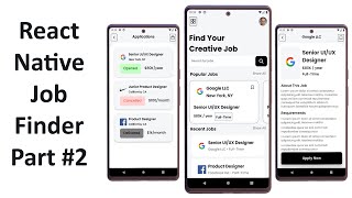 React Native Job App Tutorial: Part 2 - Creating Stunning Job Cards & Listing Views