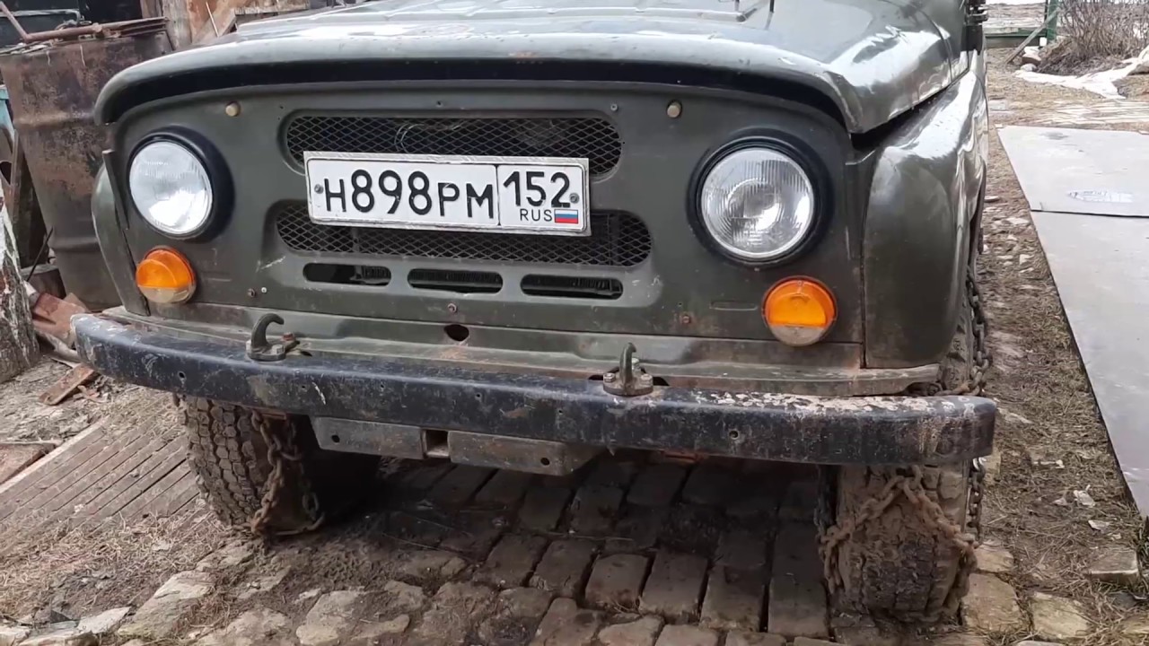 Съемная лебедка на уаз