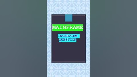 mainframe interview question | joblib in jcl #shorts #shortsfeed #shortsvideo