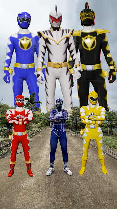 Power Rangers Battle 2.0 🧠😱 Dino Thunder vs S.P.D #supergaming #funny #powerranger #shorts