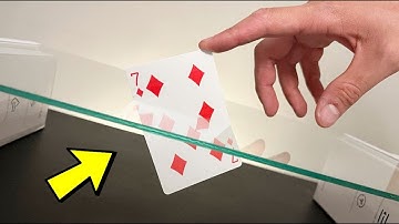 Card Through Glass – Looks Fake, But Here’s the Secret!