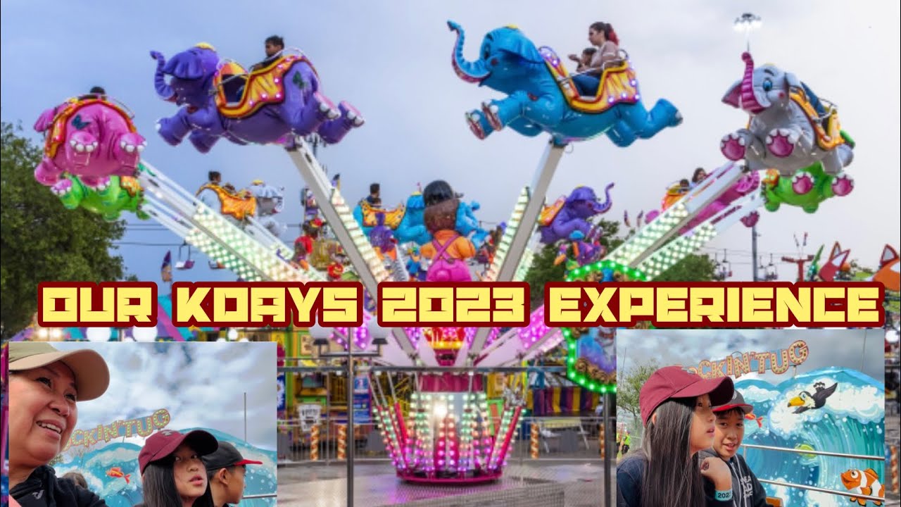 Our memorable K-Days 2023 experience || Lots of rides 