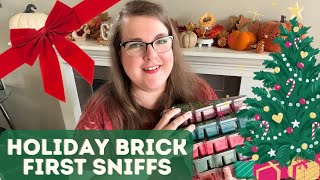 Scentsy Holiday Brick FIRST SNIFFS! 🎄