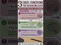 Learn Excel in Hindi AVERAGEIF  AVERAGEIFS Formula with Examples #dataanalysis #exceltips #statscore