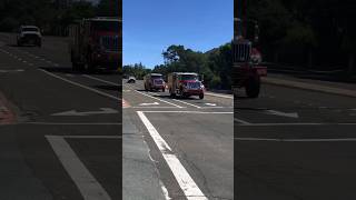 Full House Calfire Responds To A Small Vegetation Fire