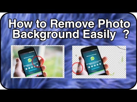 How to Remove photo background easily in 2018 | Remove background from image