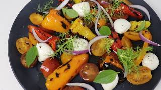 Classic cherry bocconcini and tomato salad