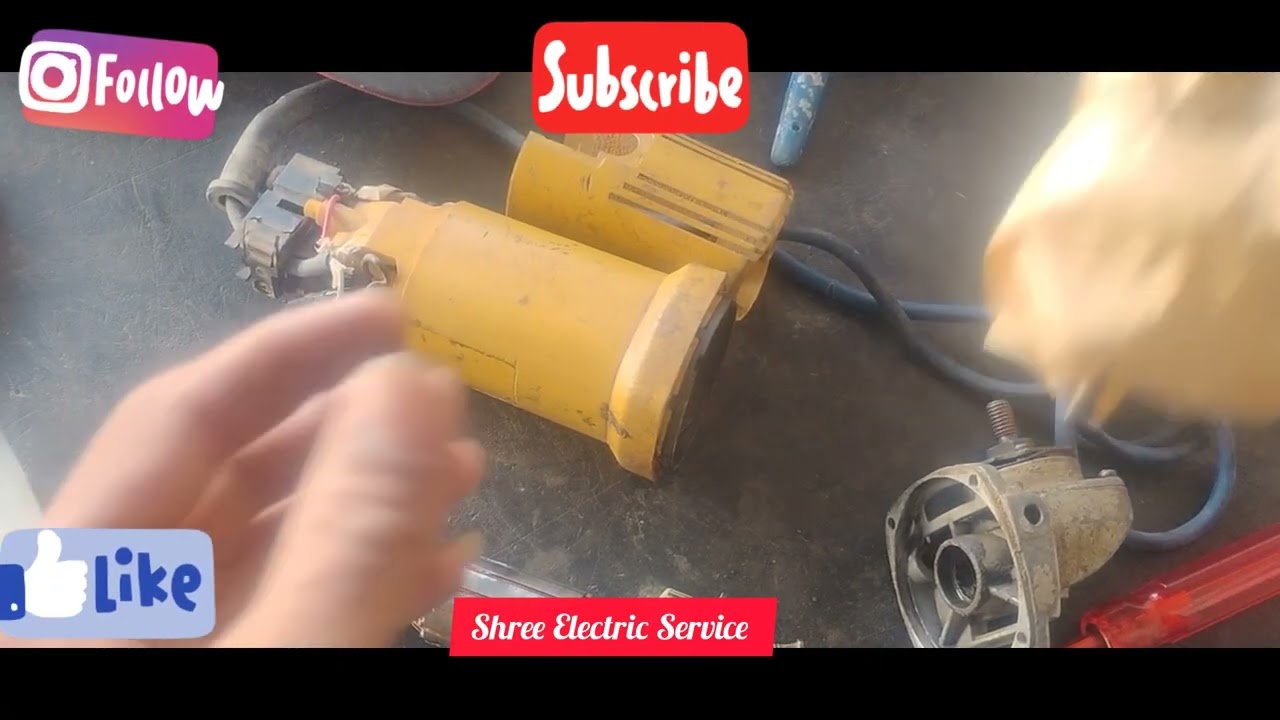 Angel Grinder machine problem solution 