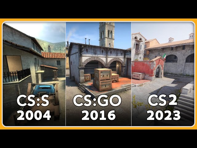 Comparison between CS:GO & CS2 (INFERNO) 