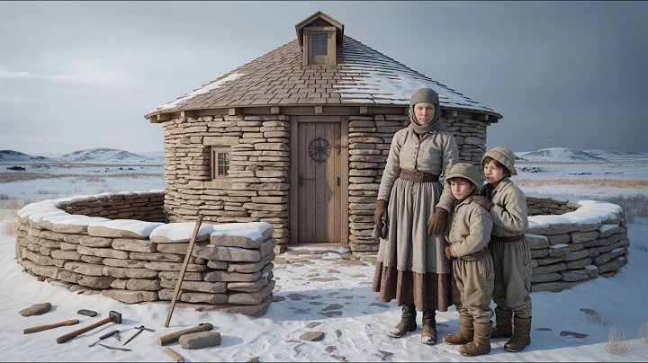 Everyone Laughed When the Pregnant Widow Built a Round Stone House — Until It Stayed 56° Warmer