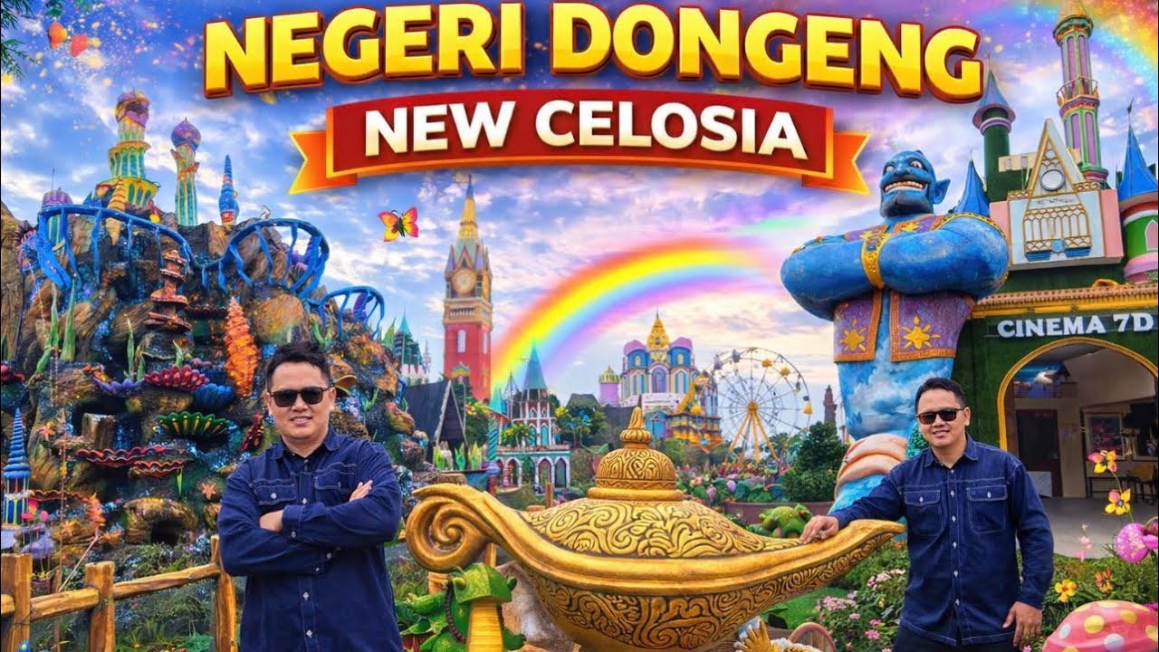 🔴#440 NEGERI DONGENG NEW CELOSIA‼️Aneka Wahana Permainan Baru