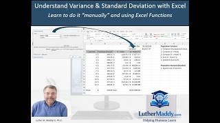 Five easy steps to compute Variance & Standard Deviation and how Excel can make it even Easier