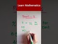 Percent- % Basic Concept | Learn Mathematics | Urdu Hindi | Knowledge Empire Urdu