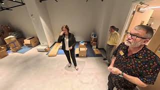Summer sneak preview of Hewitt Hall spaces
