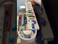 カラフルビー玉連鎖コース☆マーブルランASMR☆HABA&クアドリラ☆知育玩具☆Oddly satisfying #ピタゴラスイッチ #marblerun #ビー玉転がし