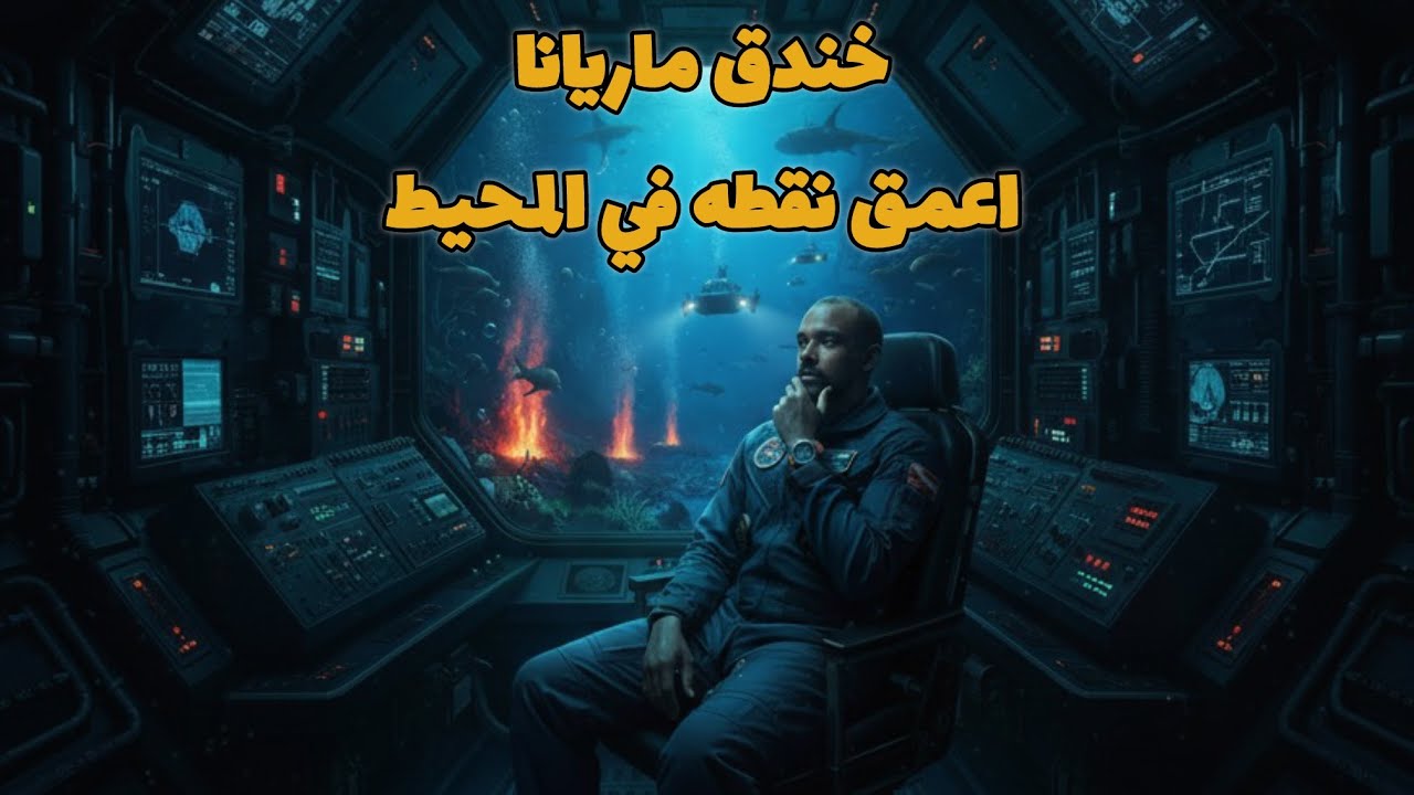 اعمق نقطه في المحيط ( خندق ماريانا ) 