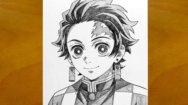 How to Draw Tanjiro Kamado || Demon Slayer Pencil Sketch Step by Step