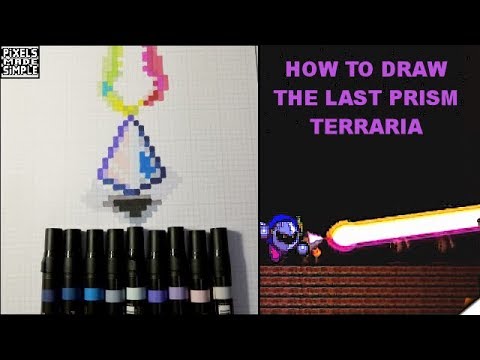 pix Terraria Last Prism Pixel Art terraria last prism pixels made simple