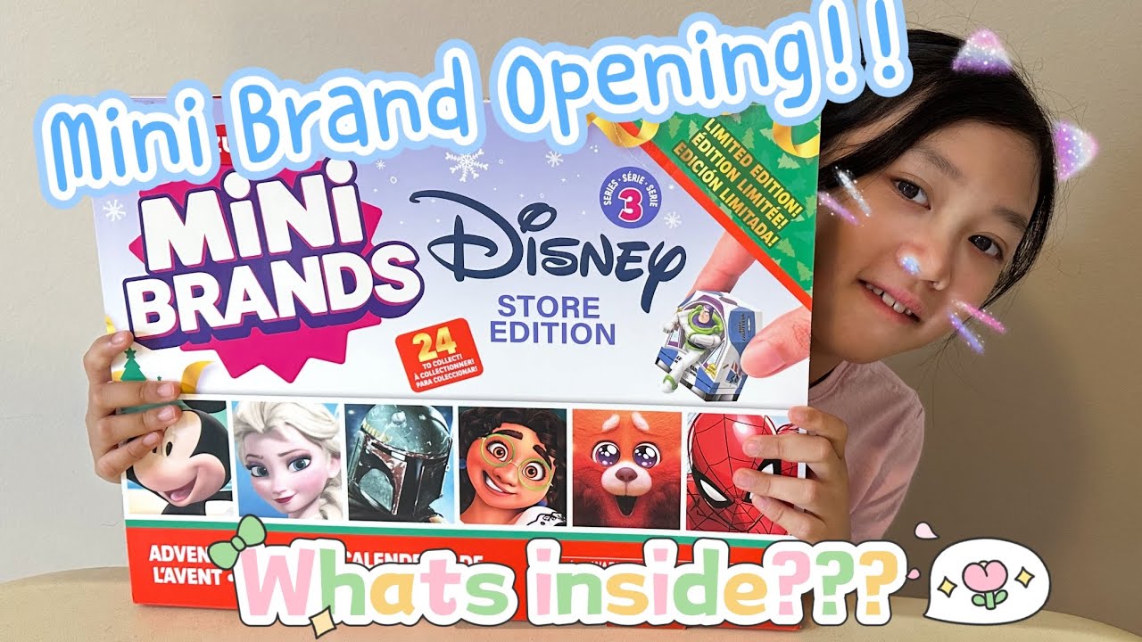 What Surprises Are Inside This LIMITED EDITION Mini Brands Disney Box? | Beejow Bee