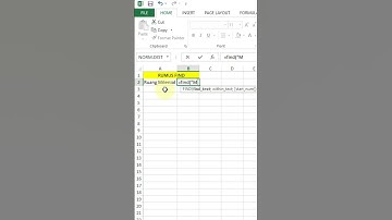 Dasar Excel Find