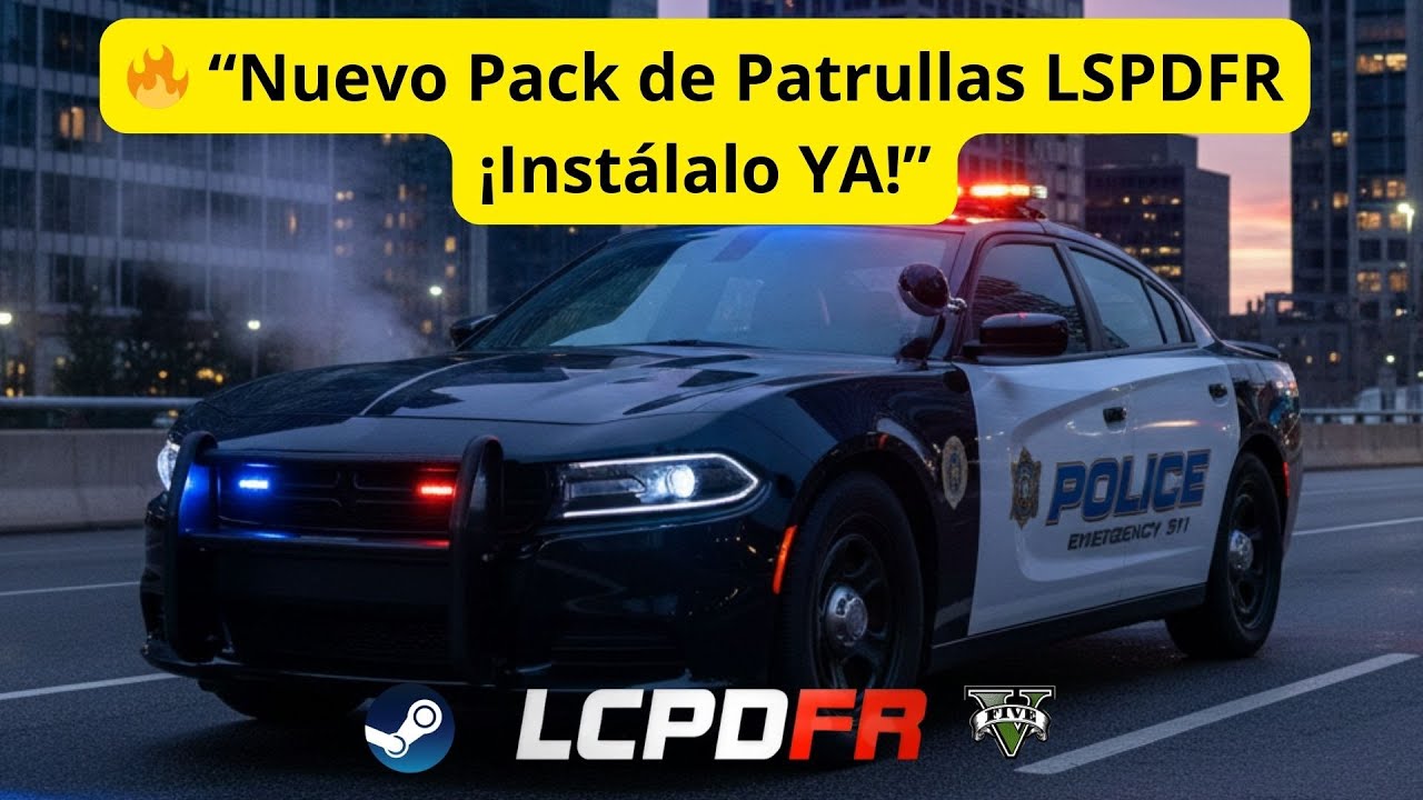 🚓 “Instala Este Pack de Patrullas en Minutos” 