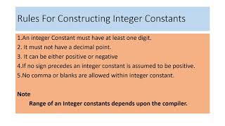 variable and constant in c language