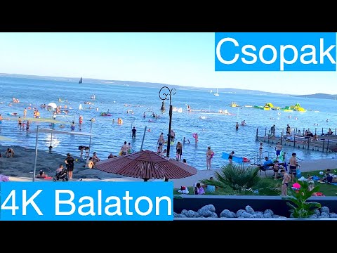 Csopak Strand Beach, Balaton