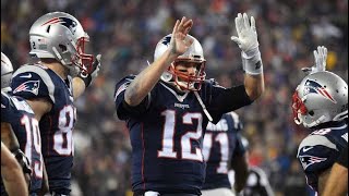 OTD in 2017 - Tom Brady throws 3TDs - New England Patriots vs Pittsburgh Steelers - AFC Championship