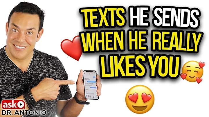This is How a Guy Texts When He REALLY Likes You!  Dating Advice - DayDayNews