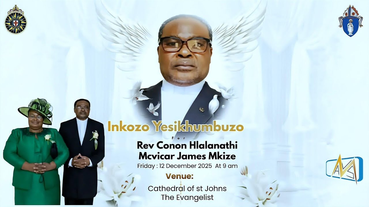 Inkonzo Yesikhumbuzo sika Rev  Canon Hlalanathi McVicar James Mkize