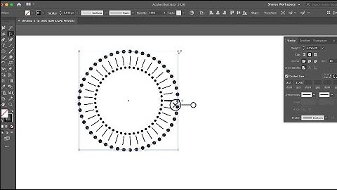 Illustrator dashed and dotted line