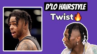 D'Angelo Russell hairstyle tutorial