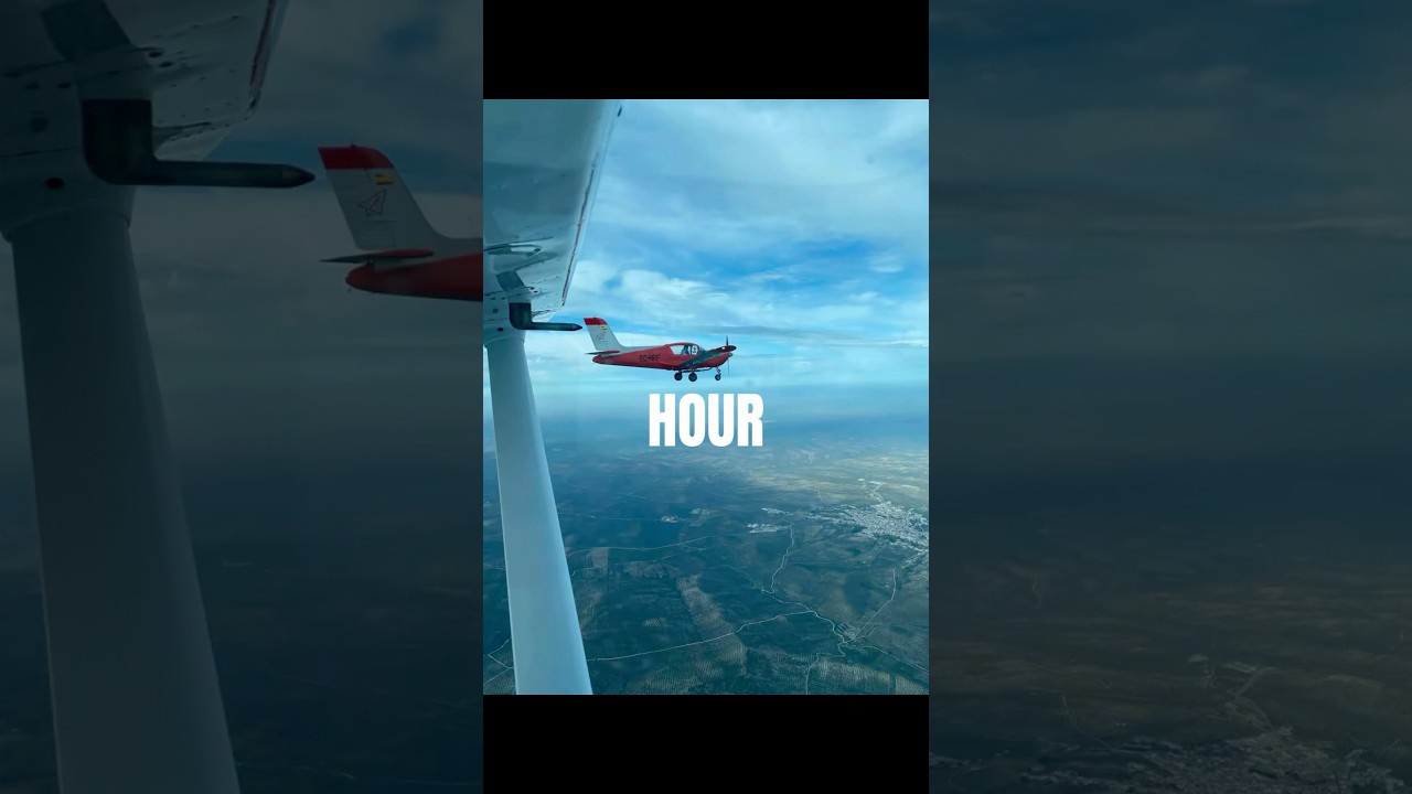 Building hours in Europe. #hourbuilding #ppl #pilotlife #aviation #aircraftrental #generalaviation