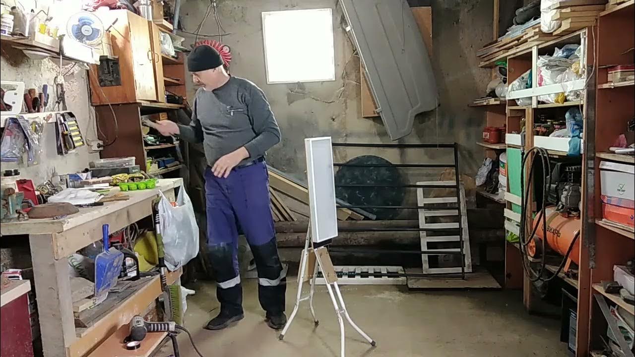 светильник в гараж!!!!!! - YouTube